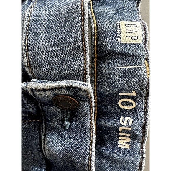 GAP kids Jeans Size 10 Slim - Picture 3 of 4
